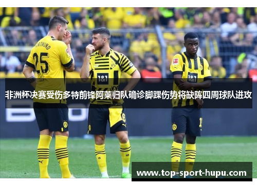 非洲杯决赛受伤多特前锋阿莱归队确诊脚踝伤势将缺阵四周球队进攻 非洲杯决赛受伤多特前锋阿莱归队确诊脚踝伤势将缺阵四周球队进攻